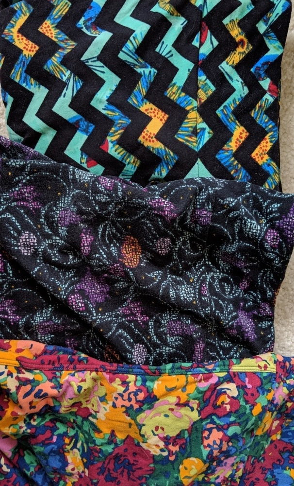 Lot of 3 pair very good condition leggings